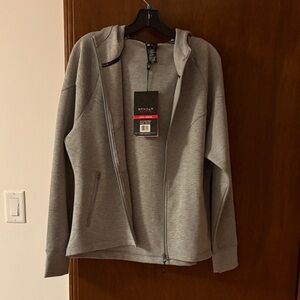Spyder Light Gray Zip-Up Jacket
